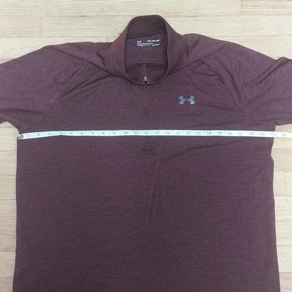 Men's Under Armour Cold Gear Loose Fit Quarter Zip Pullover size 2XL - Picture 6 of 9